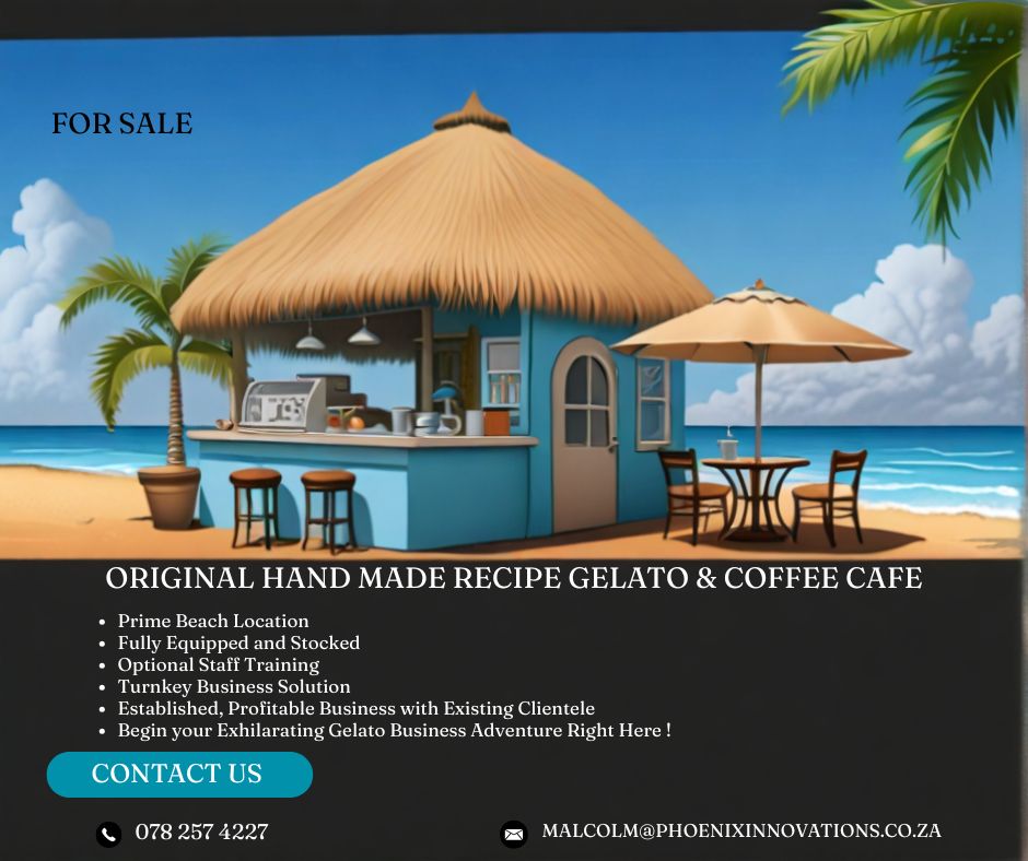 Gelato/Cofee Cafe for Sale